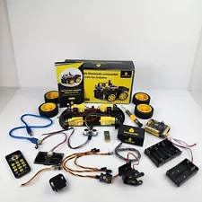 KEYESTUDIO Smart Car Robot,4WD Programmable DIY Starter Kit for Arduino AS IS