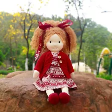 BlissfulPixie Handmade Waldorf Dolls For Sale Anniversary Gifts 12" -Victoria