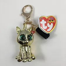 NEW 2020 TY Beanie Boos Mini Boo Collectible Metal Key Clip - GOLD the Unicorn