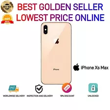 【Big sale】Apple iPhone XsMax-256GB-ALL COLORS Unlocked-Excellent Condition ALj`