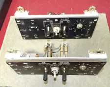 2 Western Electric Panels with Parts from Test Units