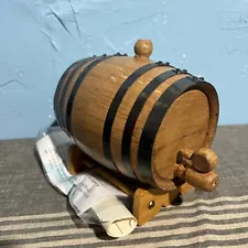 whiskey barrel kegerator for sale