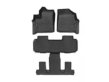 WeatherTech Custom FloorLiners for 18-24 Buick Enclave 1st 2nd & 3rd Row - Black