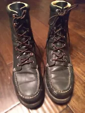 Cabela Vibram Leather Kangaroo Featherlight Red Wing Green Hunting Boots 14EE