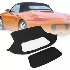 For 1997-2002 Porsche Boxster 986 Convertible Soft Top Replacement Black