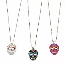 Day Of The Dead Necklaces, Jewelry, 12 Pieces