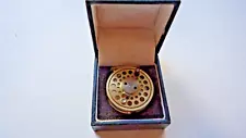 Working Metal Shakespeare Mini Fly Reel New In Box Worcestershire 30mm