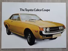 Toyota Celica 1600 ST Coupe Brochure 1974