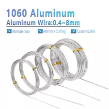 1060 Aluminium Wire Φ0.4/0.5/0.6/~8mm For Craft/Jewellery Making Florist Floral