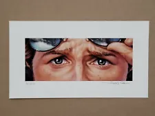 Jason Edmiston Eyes Without a Face EWAF Whoa...This is Heavy Marty McFly 9"x 5"