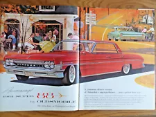 1961 Oldsmobile Super 88 Ad The Action Line in Performance & Design