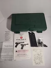 Ruger Mark III Case With: 2 Mags, Trigger Kit, Manual, And Glow Sights