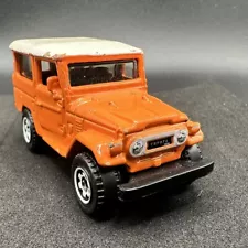 Land Cruiser 2008 Orange Car Loose Die Cast Toyota 68 Fj40 Toy Matchbox Vehicle