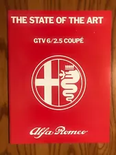 Alfa Romeo - Mario Andretti - Sales Brochure for the New GTV 6 - Believe 1982?