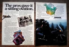 1984 Yamaha Venture Royale Motorcycle - Two Page Print Ad