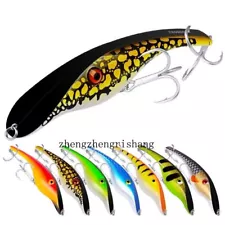 14cm/41g Slow Sinking Jerkbait Hard Lures Pike Bait Jerk Wobblers Fishing Tackle