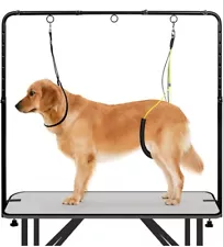 WeGXY Dog Grooming Table Arm U-Shape Heavy Duty Metal Frame with 42.5" Adjust