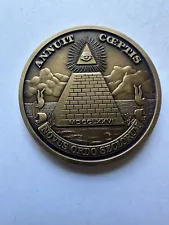 1776 Annuit Coeptis Presidential Seal Coin Novus Ordo Seclorum in Flip