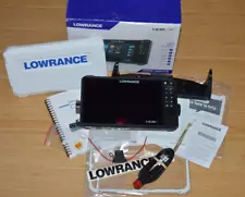 lowrance hds-9 live fishfinder touchscreen works perfect manuals NO transducer