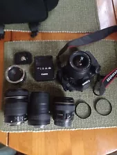 Canon EOS 6 D 20. 2 MP SLR Digital camera with lenses SEE FULL DESCRIPTION