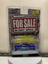 Jada Toys For Sale '64 Chevy Impala Blue w/Mismatched Door & Pinstripes 1:64 NIP