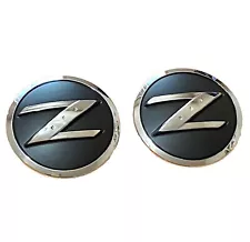 2 pcs Black Z Logo Car Side Fender Badge Emblem for 350Z 2003 - 2009