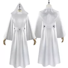 Adult Star Wars Princess Leia robe Cosplay Costume Halloween Carnival Suit