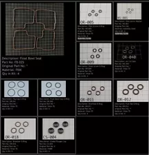 Honda RC30 Carburettor Service Kit (LiteTek)