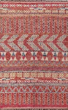 7x11 Geometric Tribal Moroccan Oriental Area Rug Hand-knotted Living Room Carpet