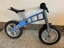 FirstBIKE Street Balance Bike NO Training Wheels No Pedals Blue Kids Child 2-5