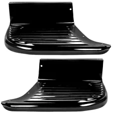 1955~1966 Chevy Pickup Truck Bed Foot Step Short Bed Black Steel Pair Right&Left