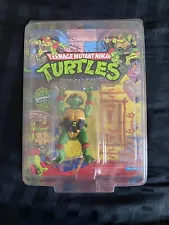 Vintage 1988 TMNT Teenage Mutant Ninja Turtles Raphael 10 Back Hard Head w Cover