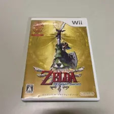 The Legend of Zelda Skyward Sword With Case & Manual Wii Nintendo Japan