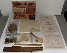 VTG Craft Masters Wagons of the Old West Conestoga 101:250 Wooden Model Kit READ