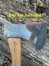 Norlund Camper Axe Buffalo Leather Sheath Mask (Axe NOT Included)