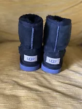 UGG Toddler Black Boots Size 8