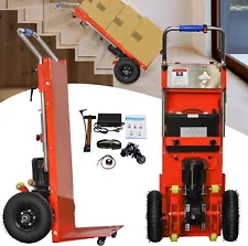 880lbs Electric Stair Climbing Hand Trucks Dolly Cart for Moving Heavy Objects