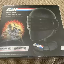 New ListingG.I. Joe Snake Eyes Helmet Hasbro Modern Icons 1:1 Scale Replica