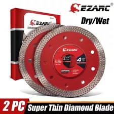 4.5" Porcelain Tile Turbo Diamond DRY & WET Cutting Disc Grinder Wheel Saw Blade