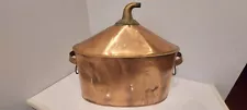 Vintage Copper Moonshine Whiskey Still Distiller Boiler 5 Gal