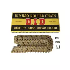 DID STANDARD 520 GOLD MOTORCYCLE DRIVE CHAIN 120L HONDA CRF250 R 2019 2020 2021