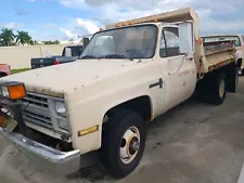 Snow Plow Dump Truck 85 Chevrolet K30 24000 Miles Read Description NO TITLE