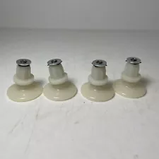 (4) Eames Herman Miller Chair Pivot Glides NOS