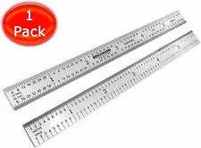 Benchmark Tools 6" 5R Flexible Machinist Ruler Grads Brushed Stainless Steel