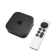 Apple TV 4K 3rd Generation 128GB WiFi + Ethernet Media Streamer Black MN893LL/A