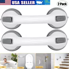 2 Pcs Bathroom Suction Grab Bar Safety Grab Bar Strong Hold Suction Handle Bar