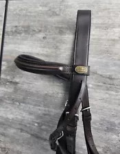 Sommer English Bridle w/ Crank Noseband *Cob * Brown * Germany