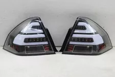 FITS BLK 06-13 Chevy Impala Dual LED Tube Tail Lights Brake Lamps Left+Right