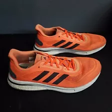 Adidas SUPERNOVA Orange Running Shoes Lace Up Athletic Sneakers Mens Size 8