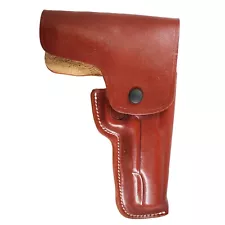 Real Leather OWB Fully Closed Barrel Gun Holster